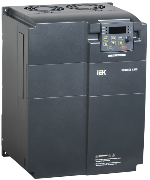 Преобразователь частоты CONTROL-A310 380В, 3Ф 18-22 kW 37-45A встр.торм и ДПТ CNT-A310D33V18-22TELZ IEK