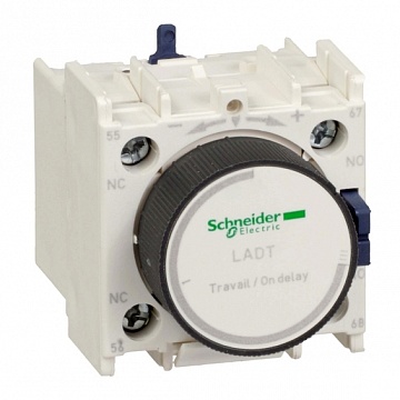 Дополнительный контактный блок с выдержкой времени на включение 1…30C LADS2 Schneider Electric