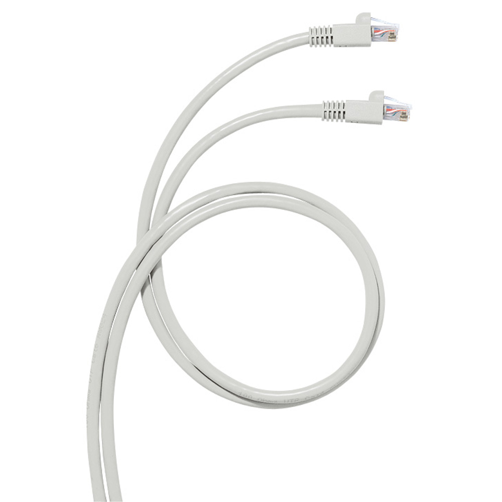 Коммутационный шнур RJ 45/RJ 45 - категория 5е - для распределительных коробок - F/UTP - 8 м 051503 Legrand