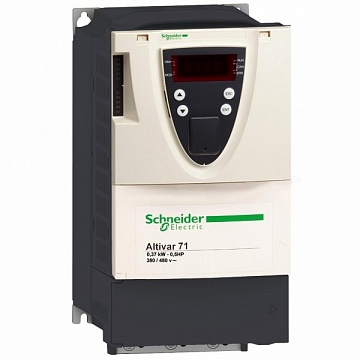 Преобразователь частоты ATV71 480В 0,75КВТ б/терм ATV71H075N4Z Schneider Electric