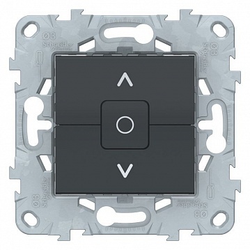 Выключатель для жалюзи UNICA NEW, антрацит NU520854 Schneider Electric