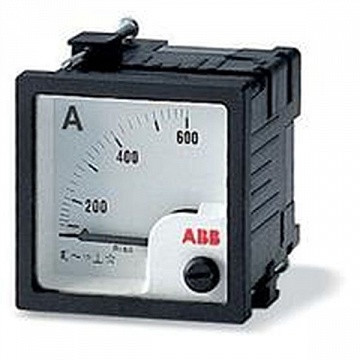 Амперметр щитовой ABB AMT 10А AC, аналоговый, кл.т. 1,5 AMT1-A1-10/48 2CSG311040R4001 ABB