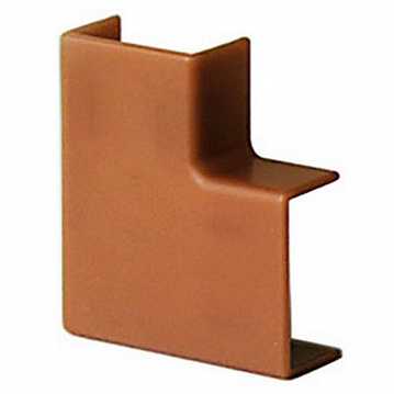 APM 22x10 Угол плоский коричневый (розница 4 шт в пакете, 20 пакетов в коробке) (упак. 80шт) 00407RB DKC