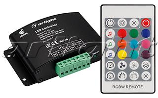 Аудиоконтроллер VT-S14-4x4A (12-24V, ПДУ Карта 24кн, RF), 23319 023319 Arlight
