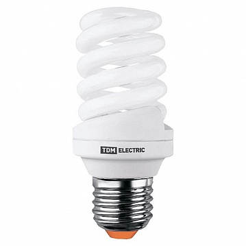 Лампа энергосберегающая КЛЛ-FS-20 Вт-2700 К–Е27 SQ0323-0012 TDM