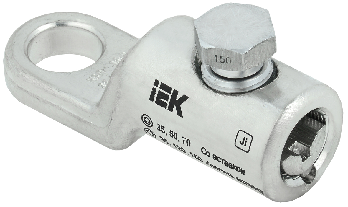 Наконечник болтовой луженый НБЛ 35-150-16/1 35кВ UNB11-035-150-01-35 IEK