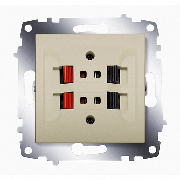 Аудио-розетка COSMO, титан 619-011400-241 ABB