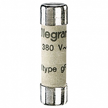 Промышленный цилиндрический предохранитель - тип gG - 8,5x31,5 мм² - без индикатора - 16 A 012316 Legrand