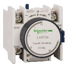 Дополнительный контактный блок с выдержкой времени LADT26 Schneider Electric
