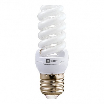 Лампа энергосберегающая FS8-спираль 30W 4000K E27 8000h  Simple FS8-T3-30-840-E27  EKF