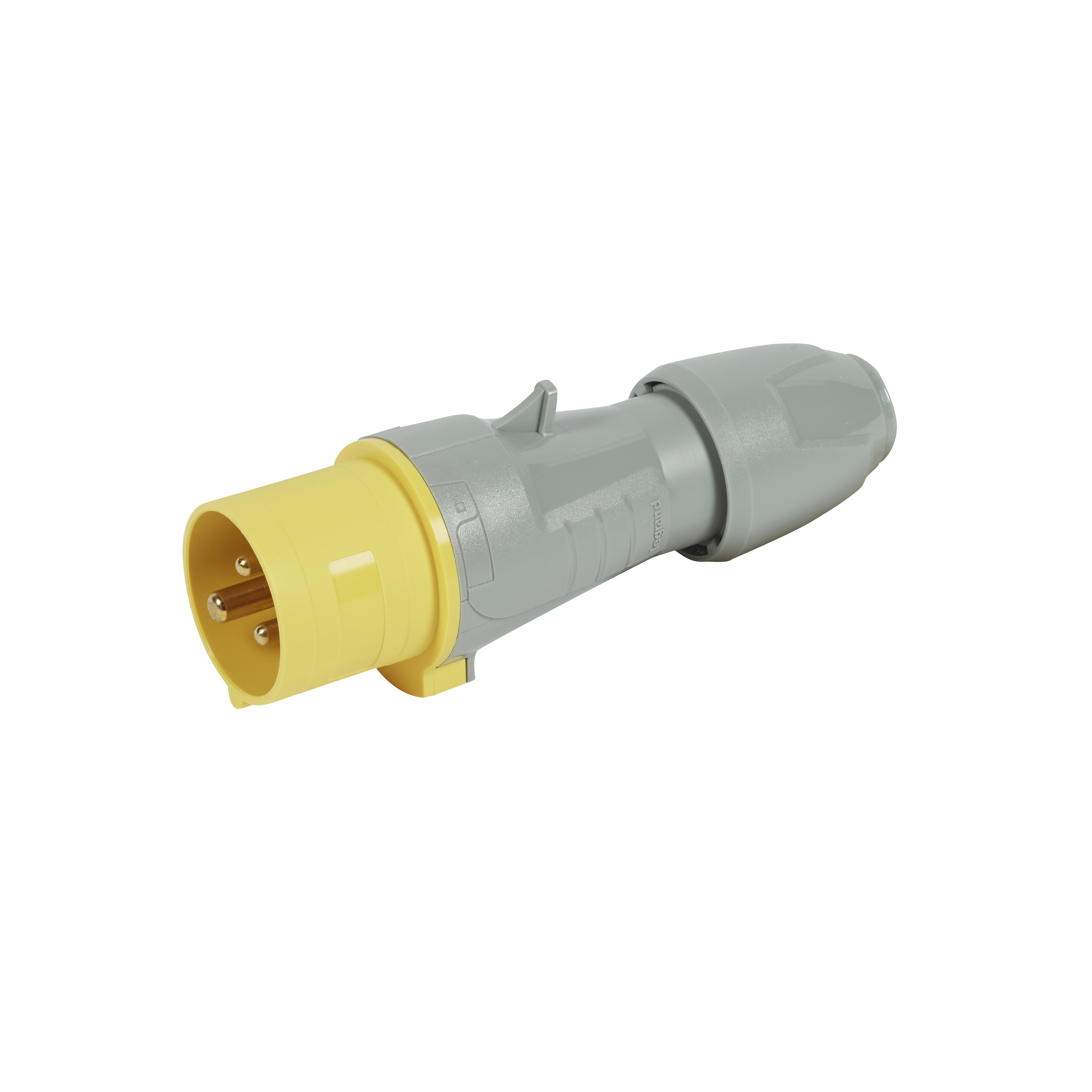 Прямая вилка - P17 Tempra Pro - IP 44 - 100/130 В~ - 16 A - 2К+З 555121 Legrand