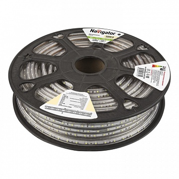 СД Лента светодиодная 71 771 NLS-3528WW60-4.8-IP67-220V R50 71771 Navigator