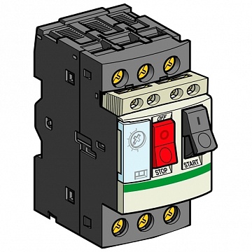 Силовой автомат для защиты электродвигателя TeSys GV2 0.25А 3P GV2ME02AE11TQ Schneider Electric