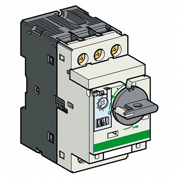 Силовой автомат для защиты электродвигателя TeSys GV2 2.5А 3P GV2P07AE11TQ Schneider Electric