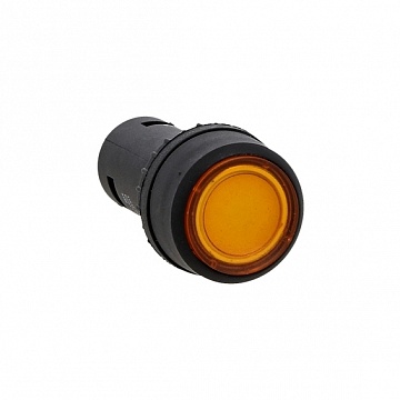 Кнопка 22 мм²  220В, IP54, Оранжевый sw2c-md-y  EKF