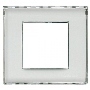 Рамка 1 пост LIVING LIGHT, прозрачный LND4802KR Bticino
