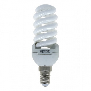 Лампа энергосберегающая FS-спираль 13W 4000K E14 10000h Simple FS-T2-13-840-E14 EKF