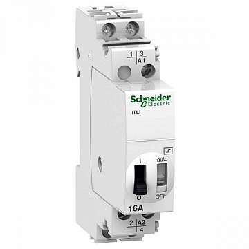 Импульсное реле iTLI 16A 1НО 1НЗ 230В АС 50-60ГЦ 1 (max 24) A9C30815 Schneider Electric