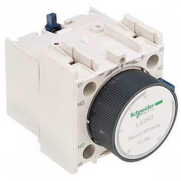 Дополнительный контактный блок с выдержкой времени 0.1…30С LADR23 Schneider Electric
