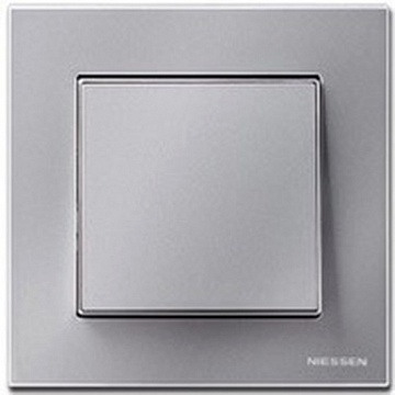 Рамка 1 пост SKY, серебристый 2CLA857100A1301 ABB