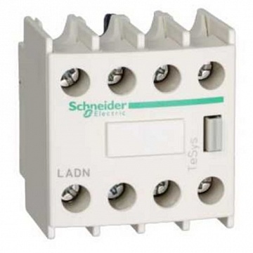 Дополнительный контактный блок 3НО+1НЗ фронтальный монтаж EN50012 LADN31P Schneider Electric