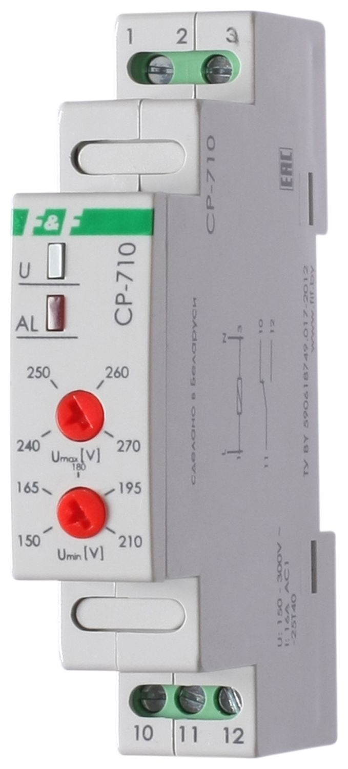 Реле напряжения CP-710 F&F EA04.009.001