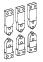 ЗАПЧАСТИ: 3P ПЕР. КОННЕКТОРЫ ШАССИ NS/NT 33588 Schneider Electric