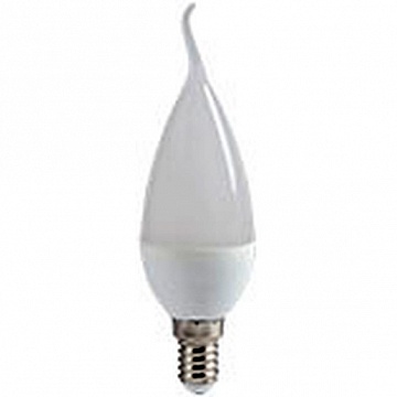 Лампа светодиодная ECO CB35 свеча на ветру 5Вт 230В 4000К E14 LLE-CB35-5-230-40-E14 IEK