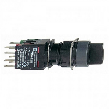 Селекторный переключатель Harmony, 2 позиции XB6AD225B Schneider Electric