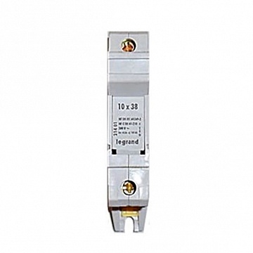 Выключатель-разъединитель SP 38 - 1П - 1 модуль - для промышленных предохранителей 10х38 021401 Legrand