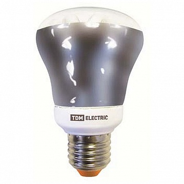 Лампа энергосберегающая КЛЛ- R50-7 Вт-2700 К–Е14 SQ0323-0101 TDM
