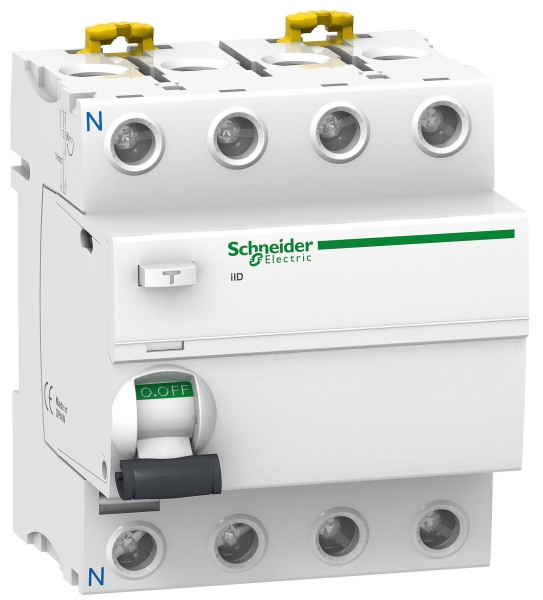 Выключатель дифференциальный (УЗО) ilD 4п 100А 300мА тип Asi A9R34491 Schneider Electric