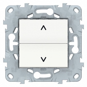 Выключатель для жалюзи UNICA NEW, белый NU520718 Schneider Electric