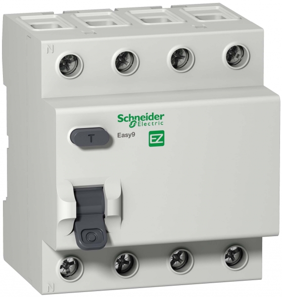 Выключатель дифференциальный (УЗО) EASY 9 4п 40А 100мА тип AC EZ9R54440 Schneider Electric