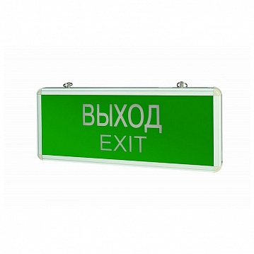 Пиктограмма ВЫХОД-EXIT для аварийно-эвакуационного светильника ip20 V1-R0-70354-21SCA01-2012 Varton