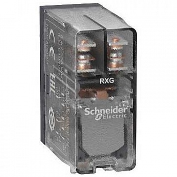 Реле промежуточноеочное,5А, 2С/О, ~120В RXG25F7 Schneider Electric