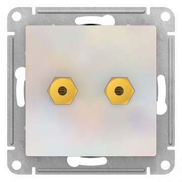 Аудио-розетка ATLASDESIGN, жемчуг ATN000487 Schneider Electric