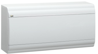 PRIME Корпус пластиковый ЩРН-П-18 модулей навесной белый/белая дверь IP41 MKP82-N-18-WD-41-10 IEK