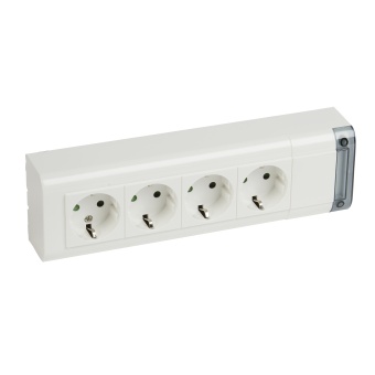 Многорозеточный блок - 4x2К+З - 250В 050626 Legrand