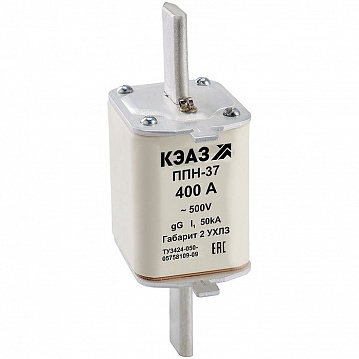 Вставка плавкая ППН-35-X3-1-160А-УХЛ3 111375 КЭАЗ