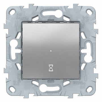 Таймер нажимной UNICA NEW, механический, алюминий NU553530 Schneider Electric