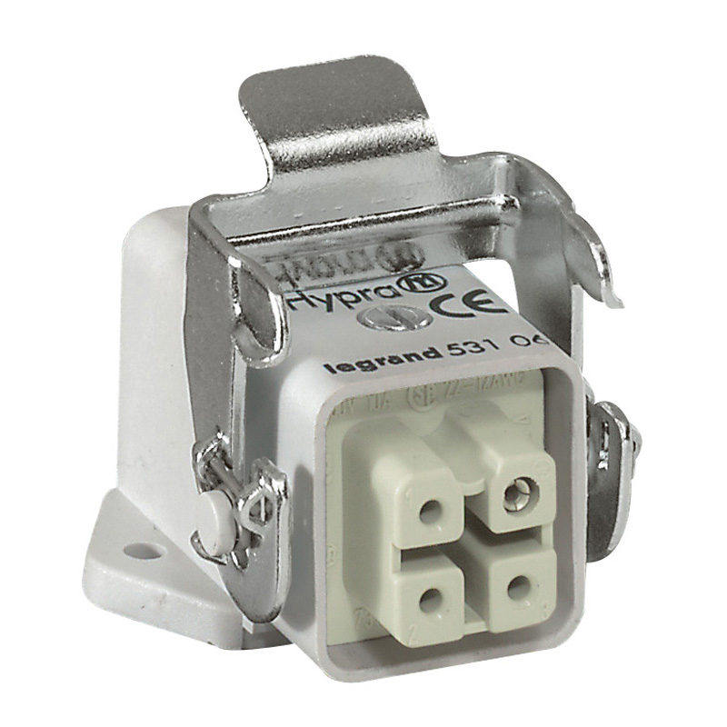 Розетка, пласт, утопл.400В, 10А 4К+З 053107 Legrand