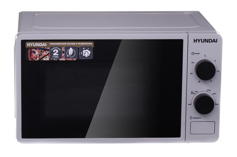 Печь микроволновая HYM-M2002 20л 700Вт серебр. 1171487 HYUNDAI