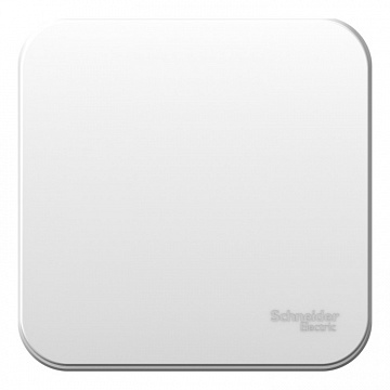 Выключатель 1-клавишный BLANCA, открытый монтаж, белый BLNCA101011 Schneider Electric