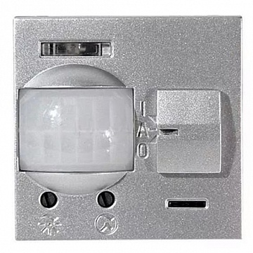 Датчик движения ZENIT, до 1800 Вт, серебристый N2241 PL ABB