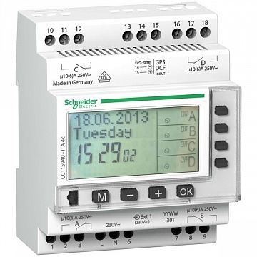 ПРОГР. Реле ВРЕМЕНИ ITA, 4 КАНАЛА CCT15940 Schneider Electric
