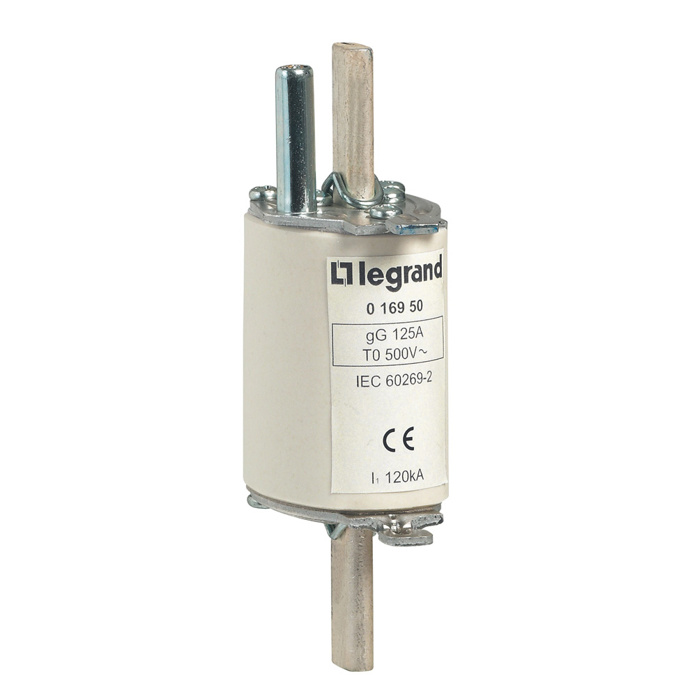Предохранитель типа gG - размер 0 - с бойком - 125 A 016950 Legrand