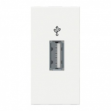 Розетка 1xUSB UNICA MODULAR, белый NU342918 Schneider Electric