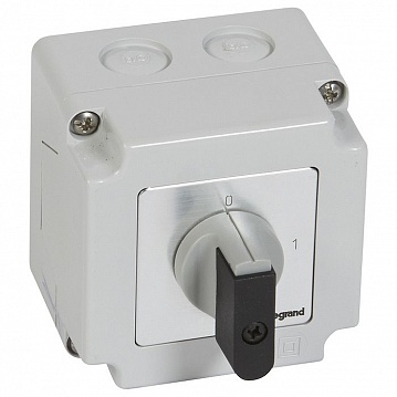 кулачковый переключатель PR 12, 2 позиции, 16А 027713 Legrand