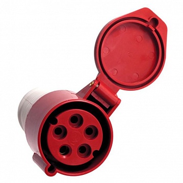 Розетка переносная 225 3Р+РЕ+N 32А 380В IP44 ps-225-32-380 EKF